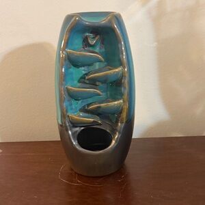 Ceramic Waterfall Incense Burner